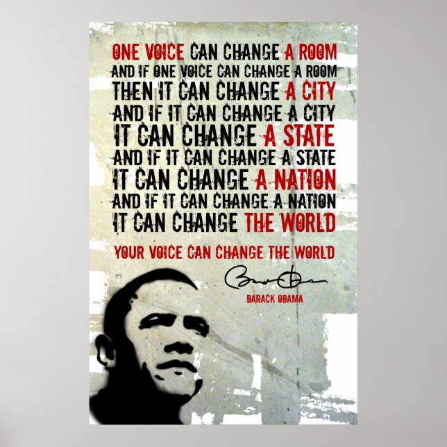 PÓSTER CNCRT POSTER DE UN DISCURSO DE VOZ (Frente)