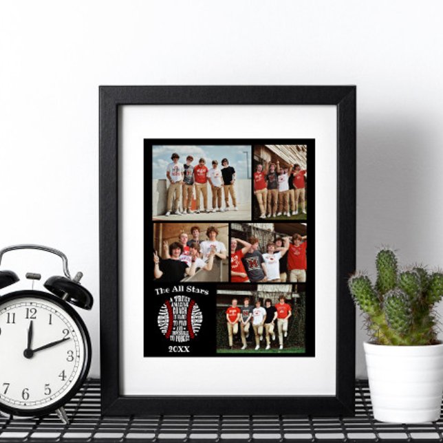 Póster Coach baseball Collage de fotos Nombre equipo # (Subido por el creador)