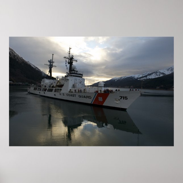Póster Coast Guard Cutter Hamilton (Frente)