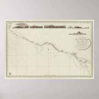 Póster Coast of Mexico