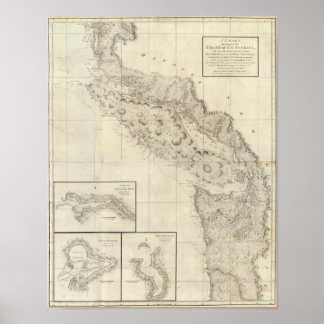 Póster Coast of North West America 2