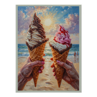 Póster Coastal Cravings