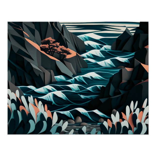 Póster Coastal Energy (Anverso)