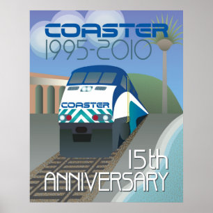 Póster Coaster 15th Anniversary