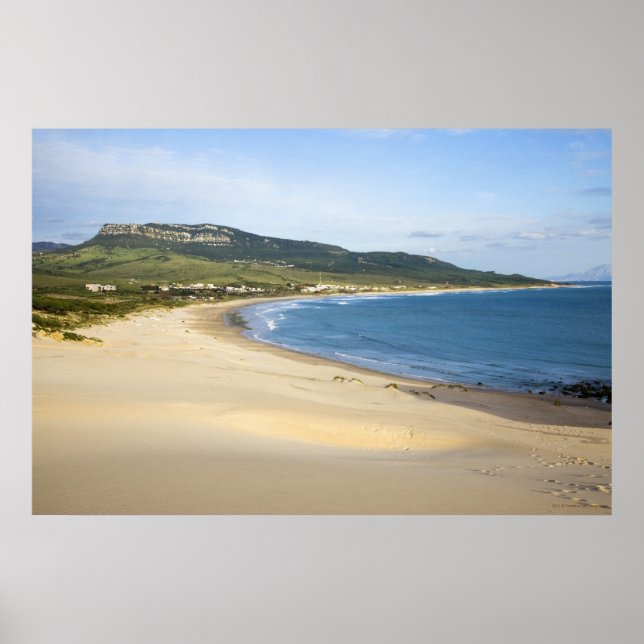 Póster Coastline Beach Along The Coast Near Tarifa (Frente)