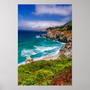 Póster Coastline Of Big Sur, California