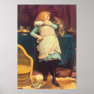 Póster Coaxar mejor que Teasing Charles Burton Barber