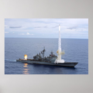 Póster Cobardes USS (CG 63)