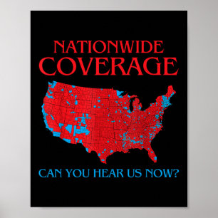 Póster Cobertura a nivel nacional de Trump 2024