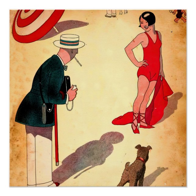 Póster Cobertura de Revista Social (Anverso)