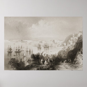 Póster Cobh Harbour, Cork, Ireland