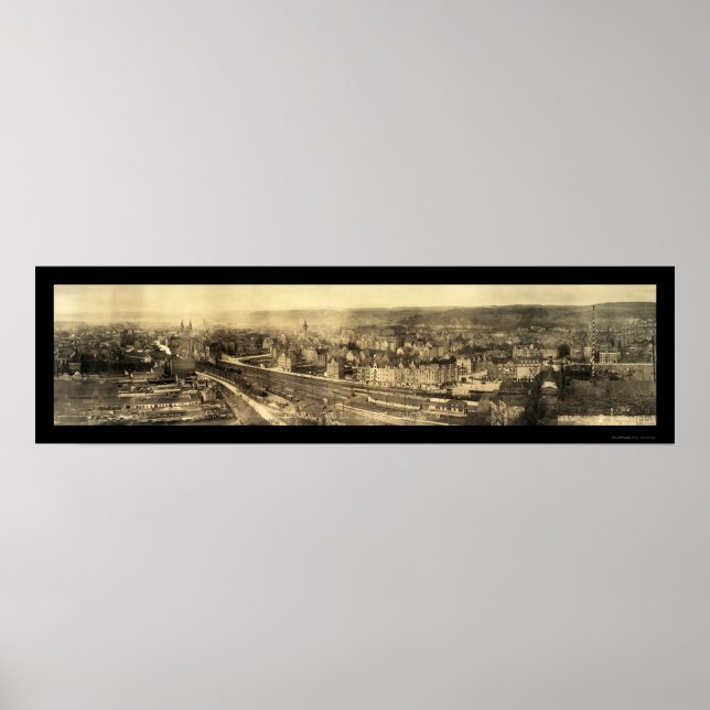 Póster Coblenz Alemania WI Foto 1919 (Frente)