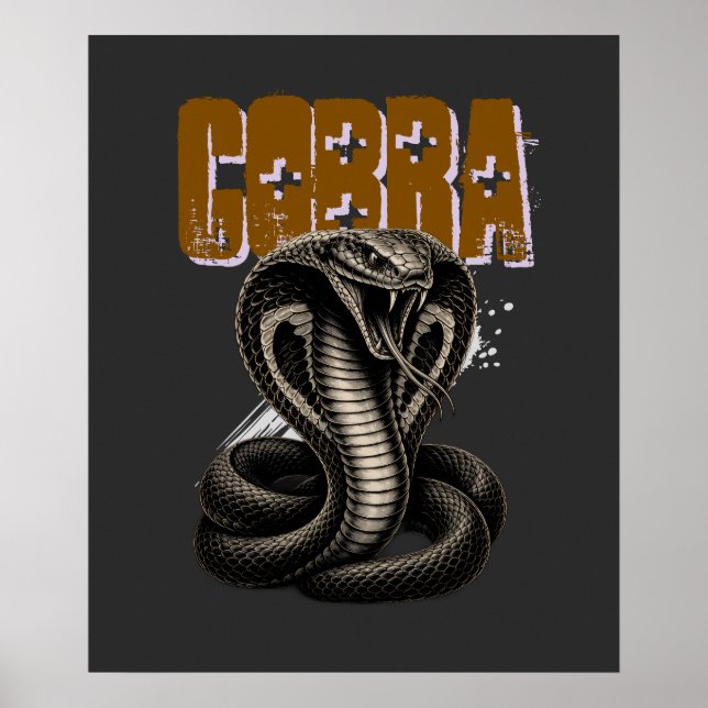 Póster Cobra (Frente)