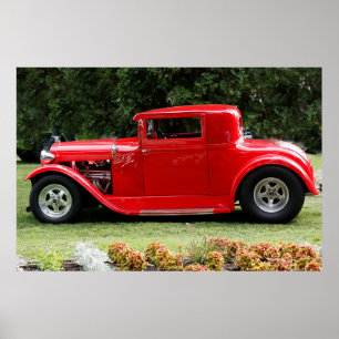 Póster Coche antiguo
