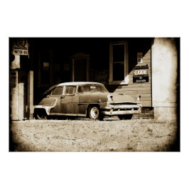 Póster Coche antiguo