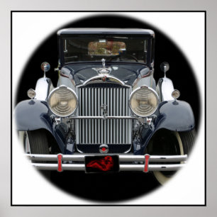 Póster Coche antiguo