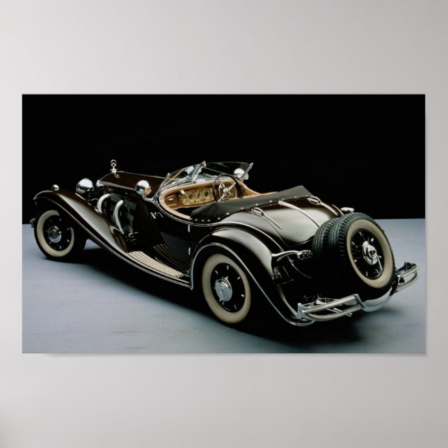 Póster coche antiguo 16 (Frente)