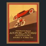 Póster Coche Art Deco<br><div class="desc">Poster de automóviles y motocicletas de estilo Art Deco</div>