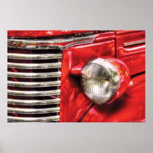 Póster Coche - Chevrolet