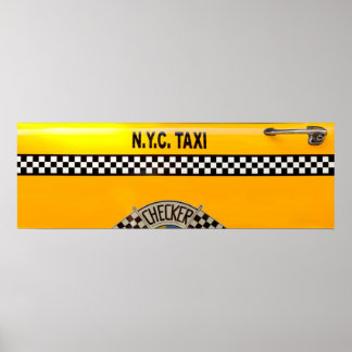 Póster Coche - Ciudad - Taxi de NYC