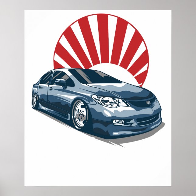 Póster coche cívico (Frente)