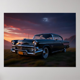 Póster Coche Clásico