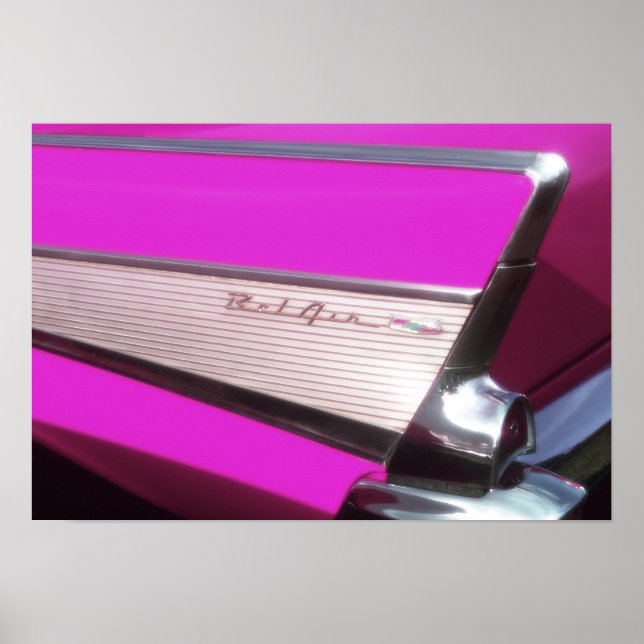 Póster Coche clásico: Chevrolet Bel Air (Frente)