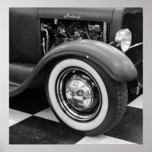 Póster Coche de carreras