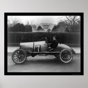 Póster Coche de carreras, el Cootie, en la Casa Blanca