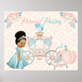 Póster Coche de Cuento de Hadas Princesa Guardería Person