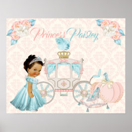 Póster Coche de Cuento de Hadas Princesa Guardería Person