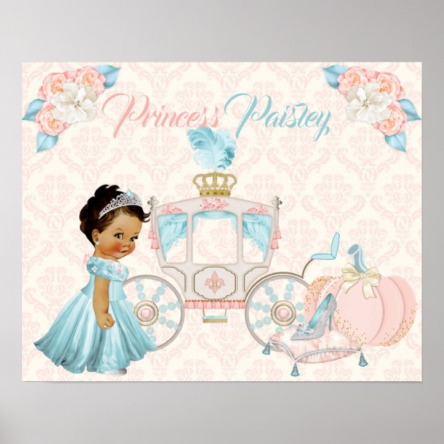 Póster Coche de Cuento de Hadas Princesa Guardería Person (Frente)
