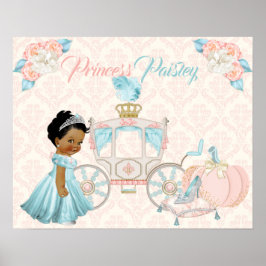 Póster Coche de Cuento de Hadas Princesa Guardería Person