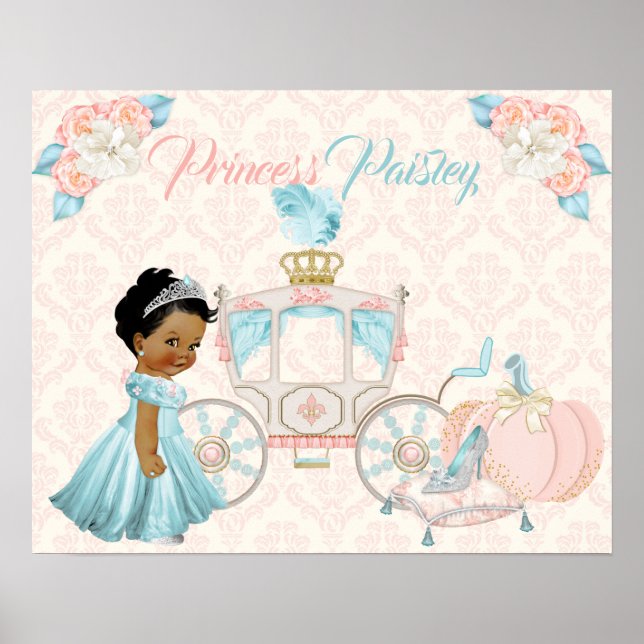 Póster Coche de Cuento de Hadas Princesa Guardería Person (Frente)