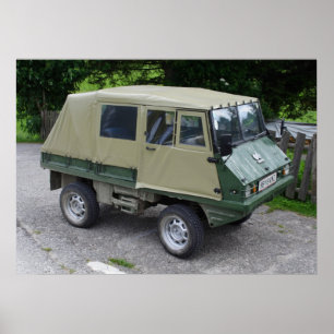 Póster Coche de Steyr Puch Haflinger