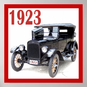 PÓSTER COCHE DE TORTURA DE 1923