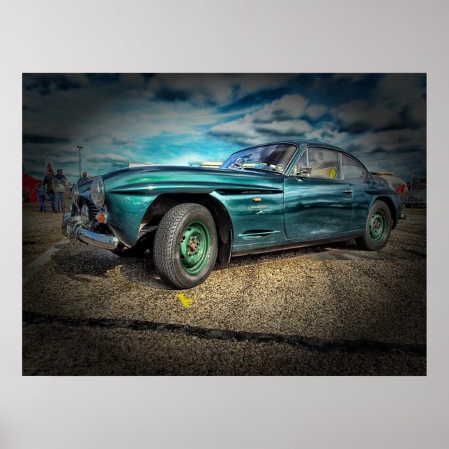 Póster Coche deportivo (Frente)