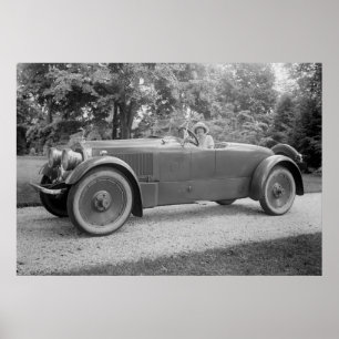 Póster Coche hermoso grande, 1900s tempranos