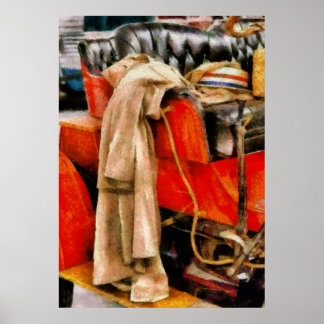 Póster Coche - Listo para un día fuera