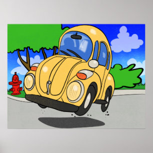 Póster Coche Personalizado