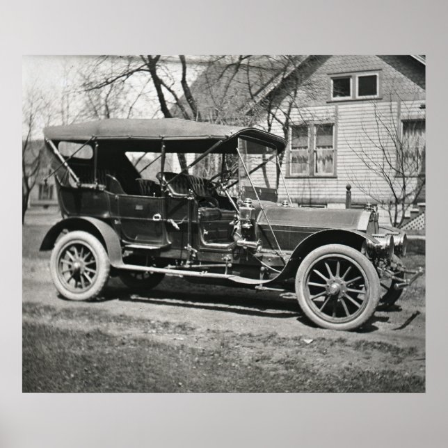 Póster Coche viejo (Frente)