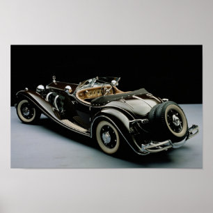 Póster coche viejo 16