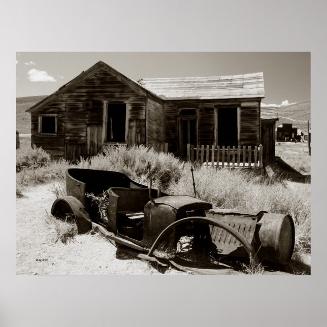 Póster Coche y casa, Bodie (Frente)