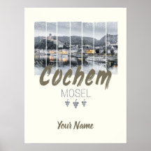 Cochem en el recuerdo de la época de Moselle Germa