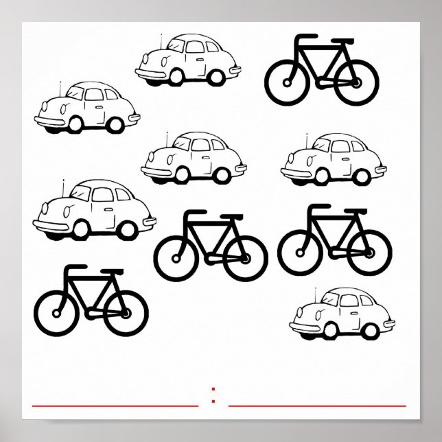 Póster coches (Frente)