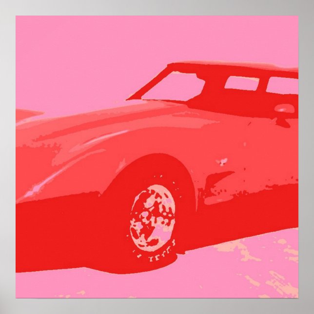 Póster Coches Clásicos de 1979 (Frente)