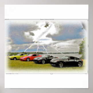 Póster Coches De 240 A 370 Z