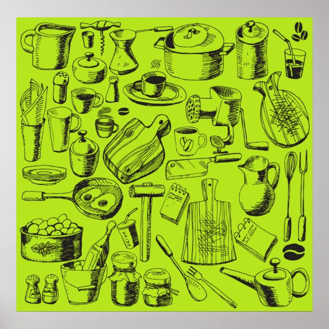 Póster Cocina (Frente)