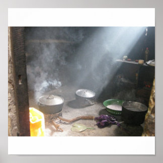 Póster Cocina africana