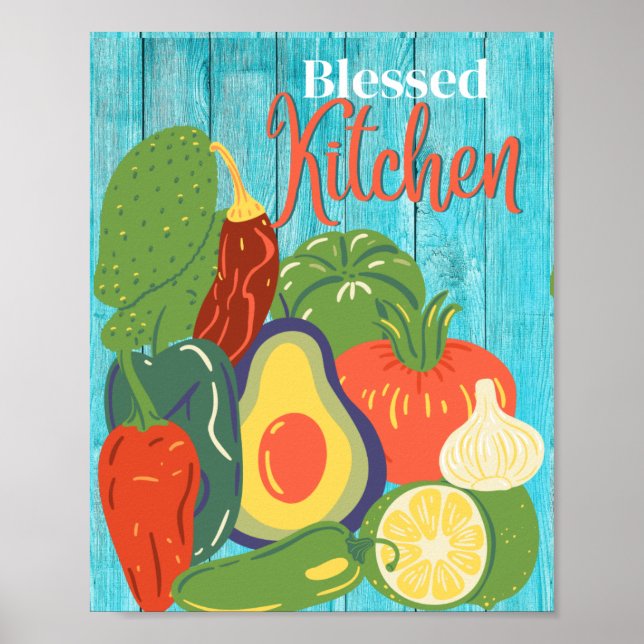 Póster cocina bendita (Frente)